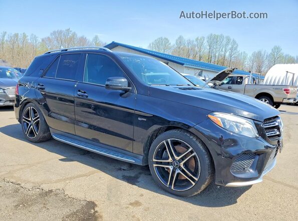 4JGDA6EB7JA998067 2018 MERCEDES-BENZ GLE Черный Передняя правая четверть