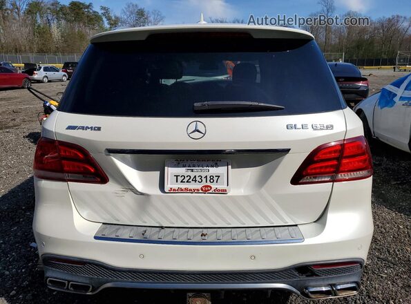 4JGDA7FB6KB197100 2019 MERCEDES-BENZ GLE White 