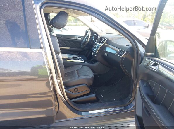 4JGDF2EE6GA677537 2016 MERCEDES-BENZ GL 350 BLUETEC Gray Front interior view