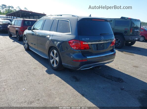 4JGDF2EE6GA677537 2016 MERCEDES-BENZ GL 350 BLUETEC Gray Rear left