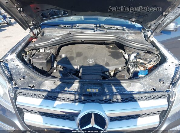 4JGDF2EE6GA677537 2016 MERCEDES-BENZ GL 350 BLUETEC Gray Rear view