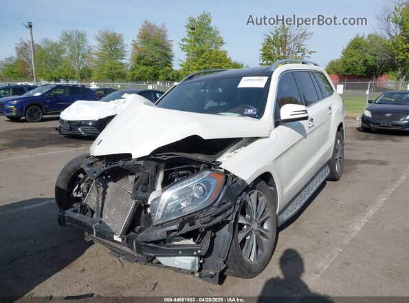 4JGDF6EE0GA688461 2016 MERCEDES-BENZ GL 450 Белый Передняя левая четверть