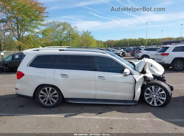 4JGDF6EE0GA688461 2016 MERCEDES-BENZ GL 450 Белый Вид задней части салона