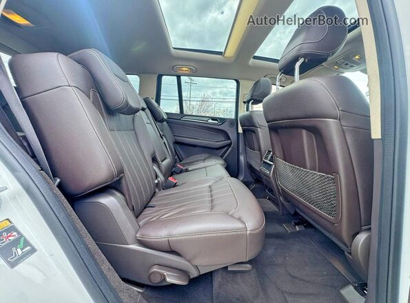 4JGDF6EE0HA758073 2017 MERCEDES-BENZ GLS White Vista trasera