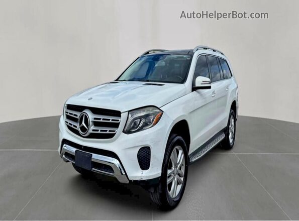 4JGDF6EE0HA758073 2017 MERCEDES-BENZ GLS White Trasero izquierdo