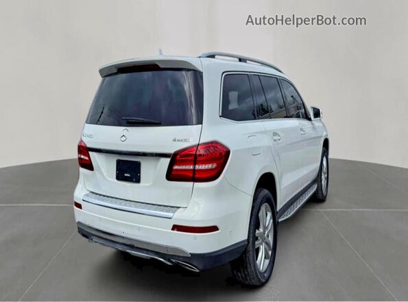 4JGDF6EE0HA758073 2017 MERCEDES-BENZ GLS White Delantero derecho