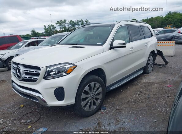 4JGDF6EE0JB072244 2018 MERCEDES-BENZ GLS 450 White Front left