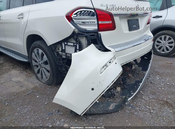 4JGDF6EE0JB072244 2018 MERCEDES-BENZ GLS 450 White Front view