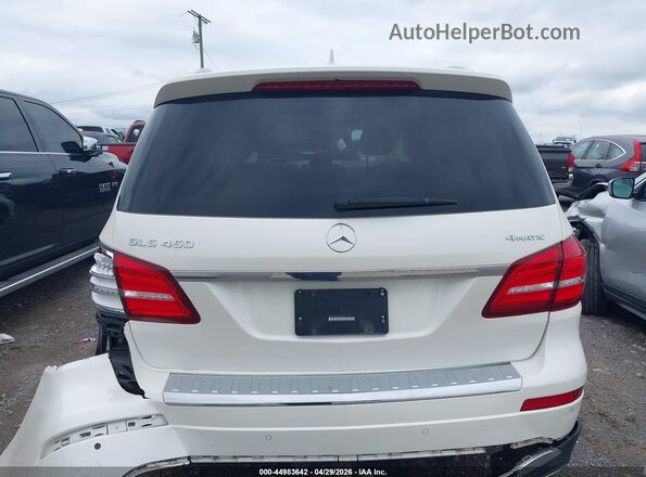 4JGDF6EE0JB072244 2018 MERCEDES-BENZ GLS 450 White 