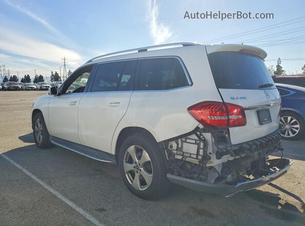 4JGDF6EE0JB176099 2018 MERCEDES-BENZ GLS White Trasero izquierdo