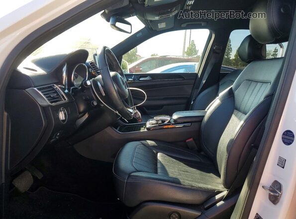 4JGDF6EE0JB176099 2018 MERCEDES-BENZ GLS White Vista interior delantera