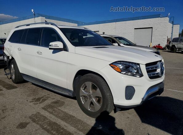 4JGDF6EE0JB176099 2018 MERCEDES-BENZ GLS White Delantero derecho