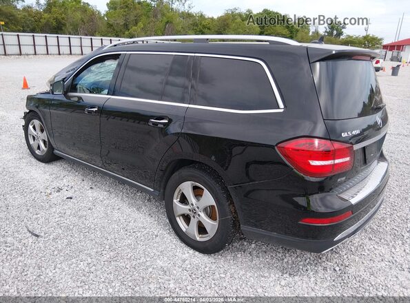4JGDF6EE1JB040449 2018 MERCEDES-BENZ GLS 450 Черный Задняя левая четверть