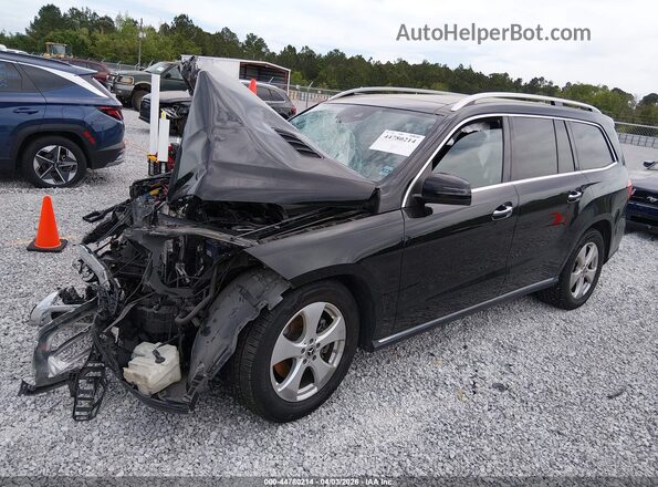 4JGDF6EE1JB040449 2018 MERCEDES-BENZ GLS 450 Черный Передняя левая четверть