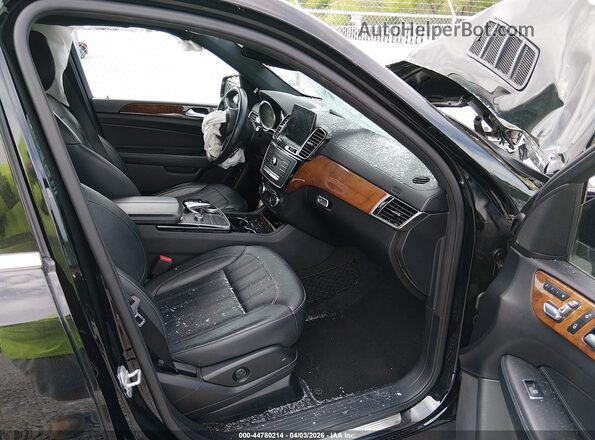 4JGDF6EE1JB040449 2018 MERCEDES-BENZ GLS 450 Черный Вид салона спереди