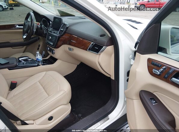 4JGDF6EE1JB043285 2018 MERCEDES-BENZ GLS 450 White Вид салону спереду