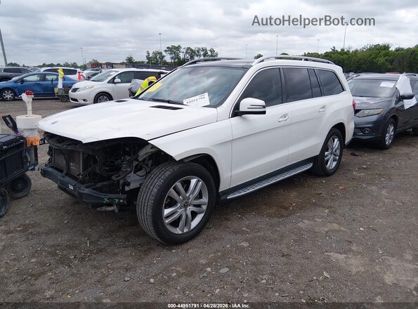 4JGDF6EE1JB043285 2018 MERCEDES-BENZ GLS 450 White Передня ліва чверть