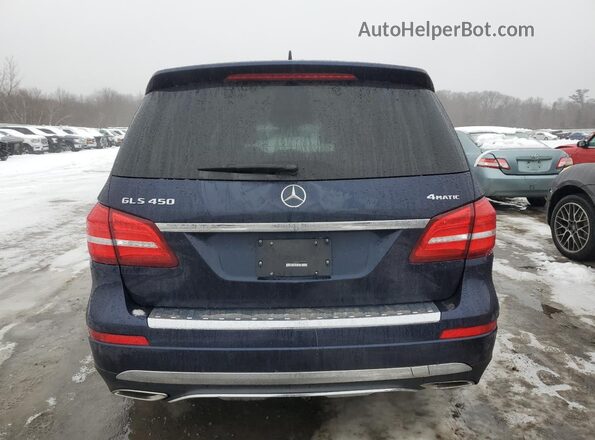 4JGDF6EE1JB049944 2018 MERCEDES-BENZ GLS Black Widok z tyłu