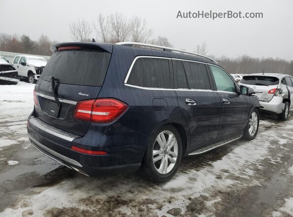 4JGDF6EE1JB049944 2018 MERCEDES-BENZ GLS Black Tył prawy