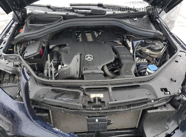 4JGDF6EE1JB049944 2018 MERCEDES-BENZ GLS Black Widok komory silnika