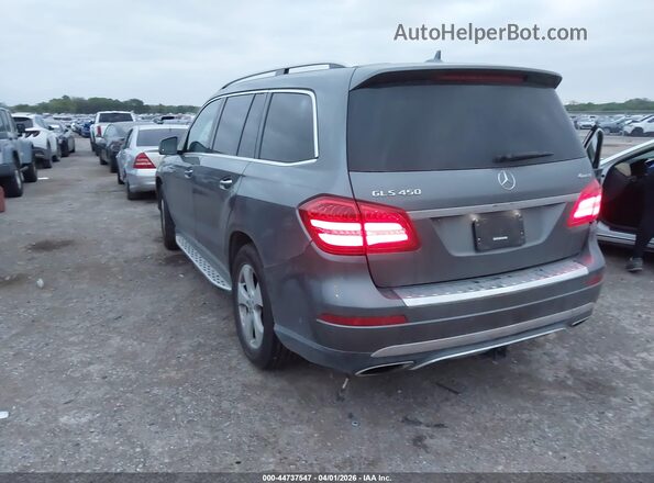 4JGDF6EE1JB112444 2018 MERCEDES-BENZ GLS 450 Gray Հետևի ձախ