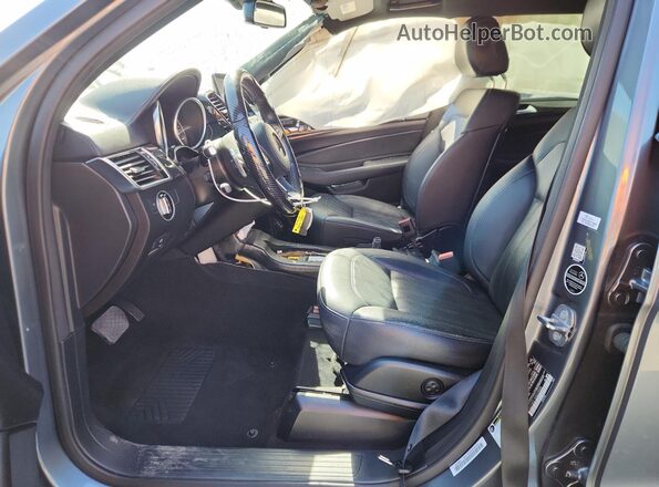 4JGDF6EE1KB233508 2019 MERCEDES-BENZ GLS Gray წინა სალონის ხედი
