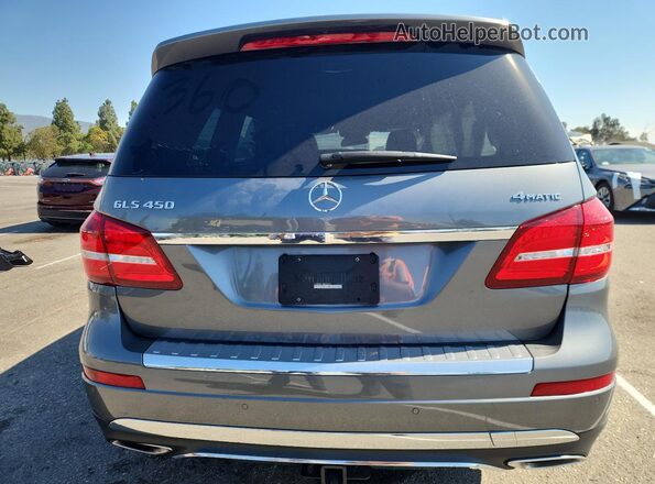 4JGDF6EE1KB233508 2019 MERCEDES-BENZ GLS Gray უკანა ხედი