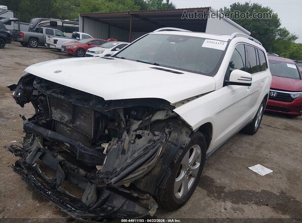 4JGDF6EE2JB149938 2018 MERCEDES-BENZ GLS 450 White Առջևի ձախ երեք քառորդ տեսարան