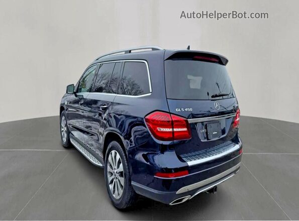4JGDF6EE3KB188698 2019 MERCEDES-BENZ GLS Blue Tył prawy