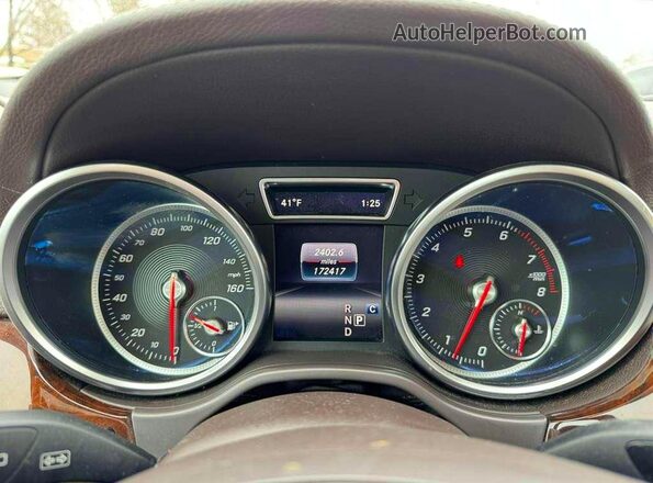 4JGDF6EE3KB188698 2019 MERCEDES-BENZ GLS Blue Widok deski rozdzielczej