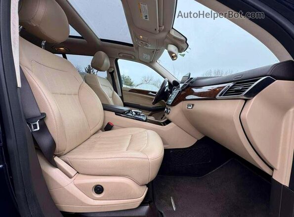 4JGDF6EE3KB188698 2019 MERCEDES-BENZ GLS Blue Widok z przodu