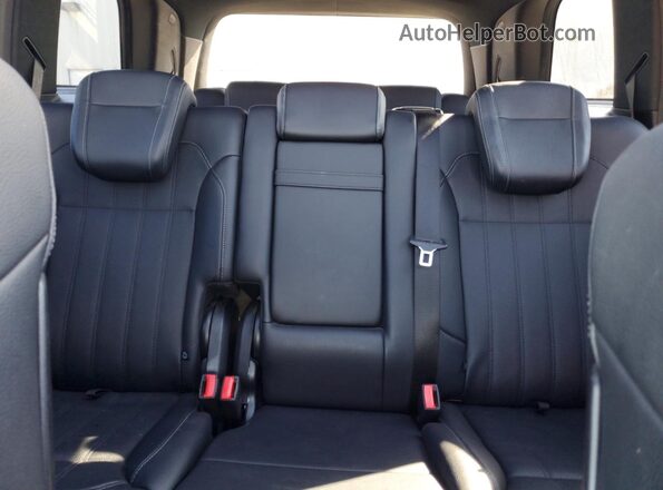 4JGDF6EE3KB212496 2019 MERCEDES-BENZ GLS Silver Հետևի նստատեղերի տեսք