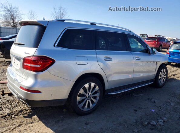 4JGDF6EE3KB212496 2019 MERCEDES-BENZ GLS Silver Հետևի աջ