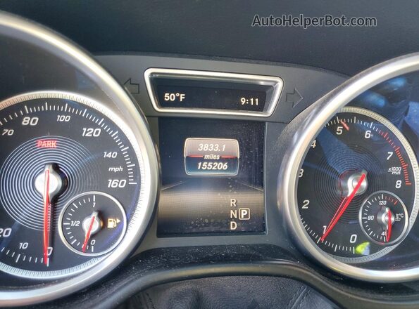4JGDF6EE4HA810255 2017 MERCEDES-BENZ GLS Silver Вид щитка приладів