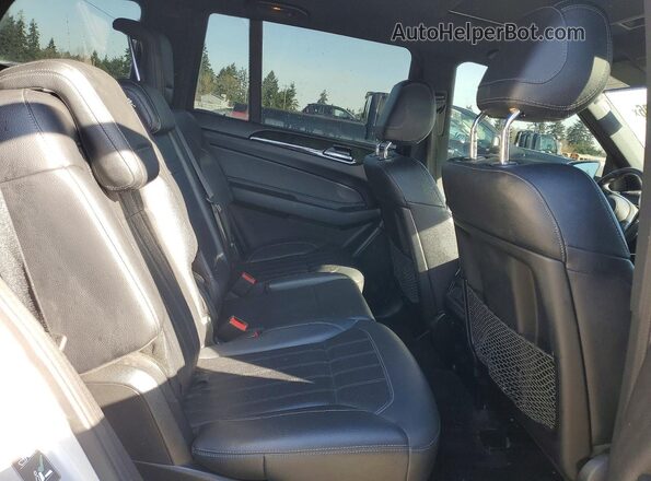 4JGDF6EE4HA810255 2017 MERCEDES-BENZ GLS Silver Вид задньої частини салону