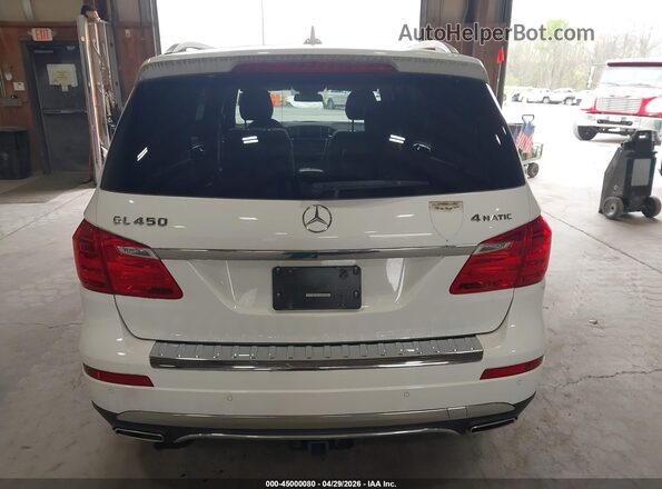 4JGDF6EE5GA629213 2016 MERCEDES-BENZ GL 450 Белый 