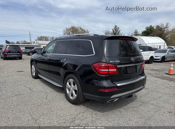 4JGDF6EE5HA752284 2017 MERCEDES-BENZ GLS 450 Black უკანა მარცხენა