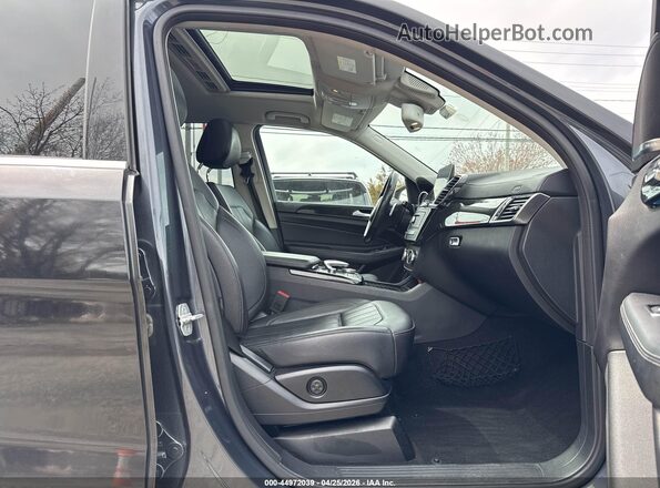 4JGDF6EE5HA752284 2017 MERCEDES-BENZ GLS 450 Black წინა სალონის ხედი