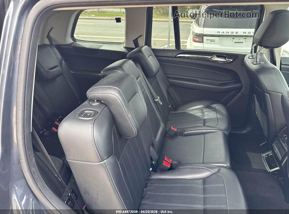4JGDF6EE5HA752284 2017 MERCEDES-BENZ GLS 450 Black VIN კოდის სტიკერის ხედი