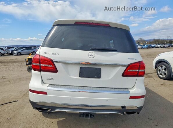 4JGDF6EE5KB236623 2019 MERCEDES-BENZ GLS White Հետևի տեսք