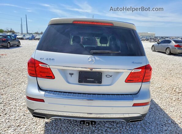 4JGDF6EE6GA658283 2016 MERCEDES-BENZ GL-CLASS Silver Widok z tyłu