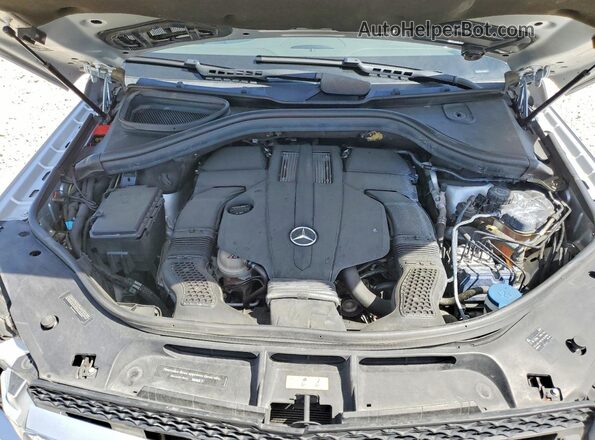 4JGDF6EE6GA658283 2016 MERCEDES-BENZ GL-CLASS Silver Widok komory silnika