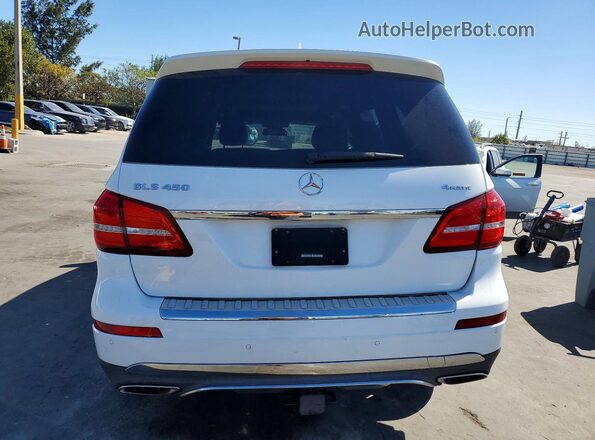 4JGDF6EE6JB070692 2018 MERCEDES-BENZ GLS White Հետևի տեսք