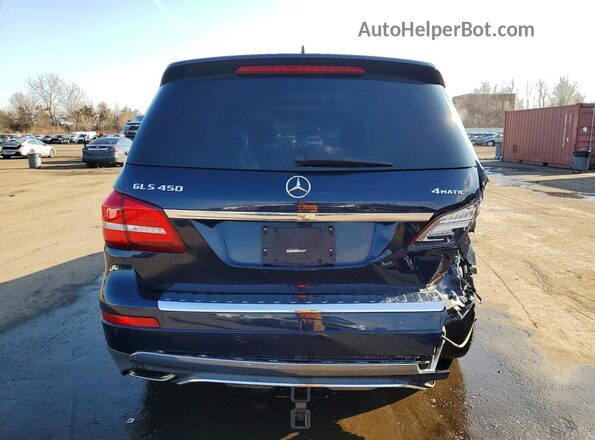 4JGDF6EE6JB071843 2018 MERCEDES-BENZ GLS Blue 