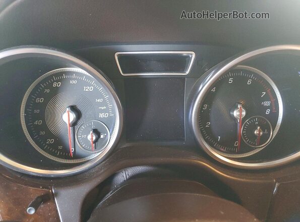 4JGDF6EE7HA815983 2017 MERCEDES-BENZ GLS Коричневый Вид щитка приборов