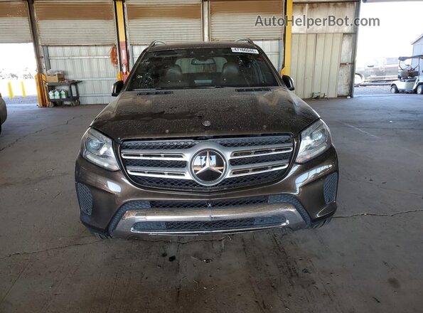 4JGDF6EE7HA815983 2017 MERCEDES-BENZ GLS Коричневый Вид спереди