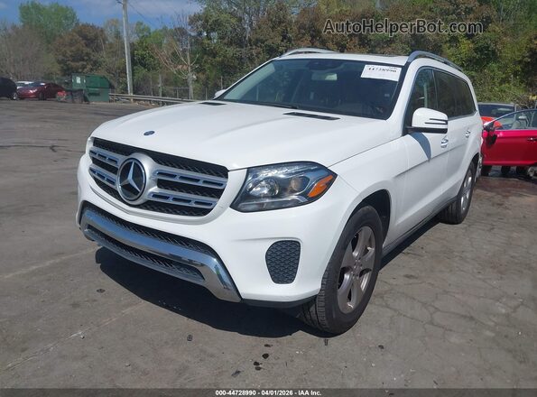 4JGDF6EE7HA888111 2017 MERCEDES-BENZ GLS 450 White Przód lewy