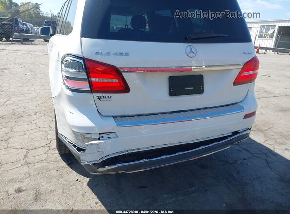4JGDF6EE7HA888111 2017 MERCEDES-BENZ GLS 450 White Widok z przodu