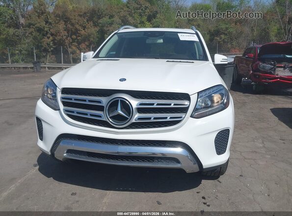 4JGDF6EE7HA888111 2017 MERCEDES-BENZ GLS 450 White Widok zestawu wskaźników
