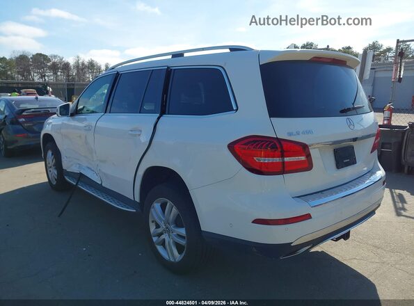 4JGDF6EE7JB067459 2018 MERCEDES-BENZ GLS 450 White უკანა მარცხენა